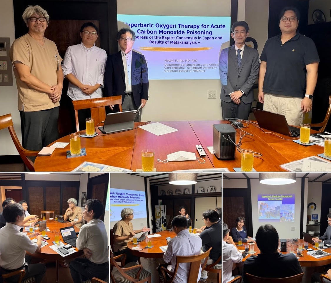 韓国.延世大学.救急医のYoonsuk Lee先生が来萩されました。